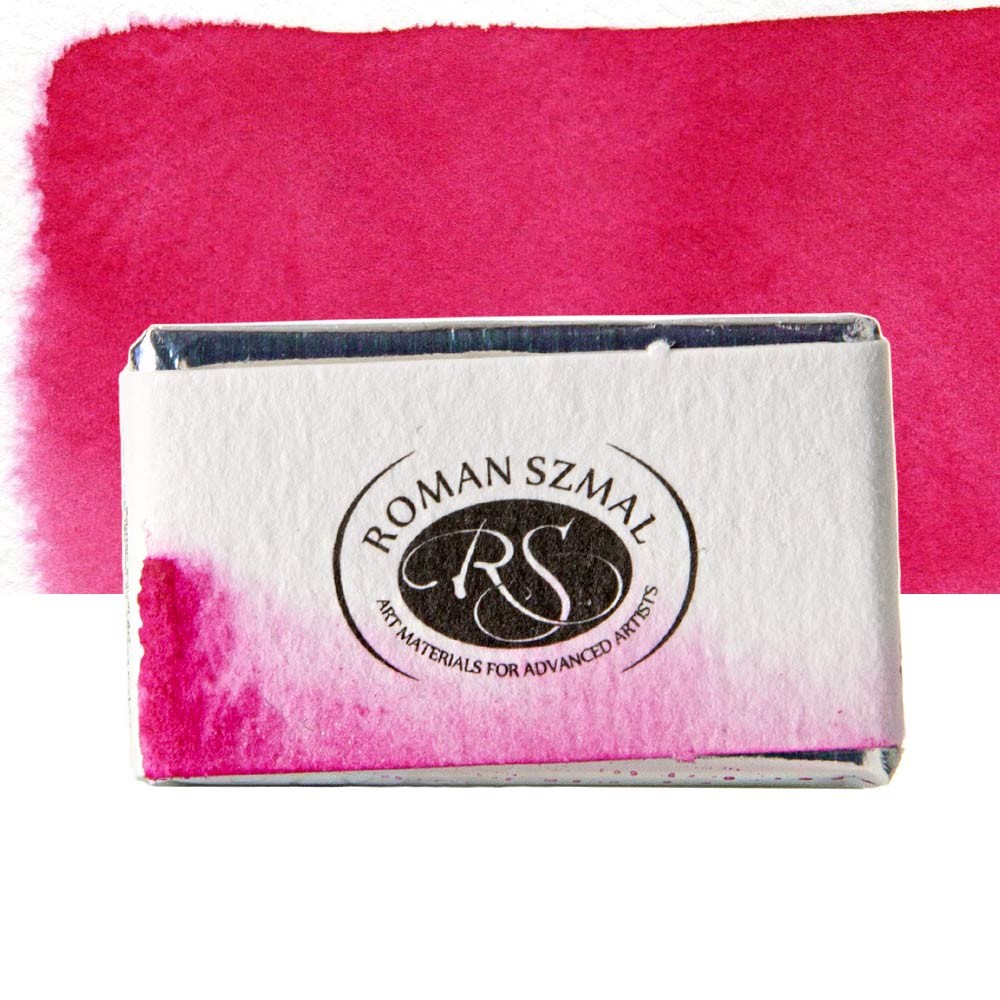 Farba akwarelowa Aquarius kostka - 416 Quinacridone Magenta Intense